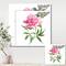 Designart - Vintage Pink Peonies - Traditional Canvas Wall Art Print